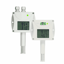 Toon details voor AT-VLI-102 CO2, temperatuur en RV sensor industrieel Afbeelding van AT-VLI-102 CO2, temperatuur en RV sensor industrieel